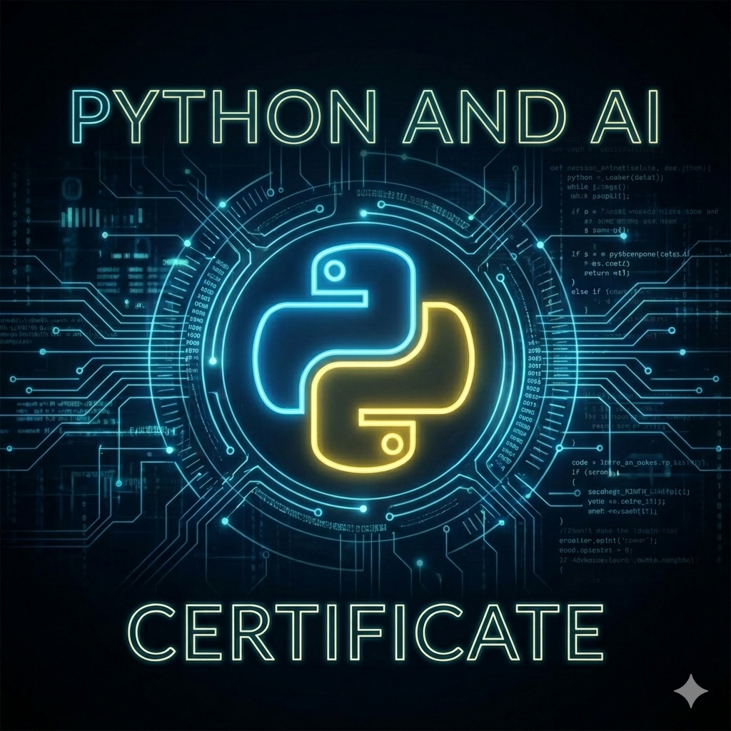 PYTHON & AI PRO Certificate