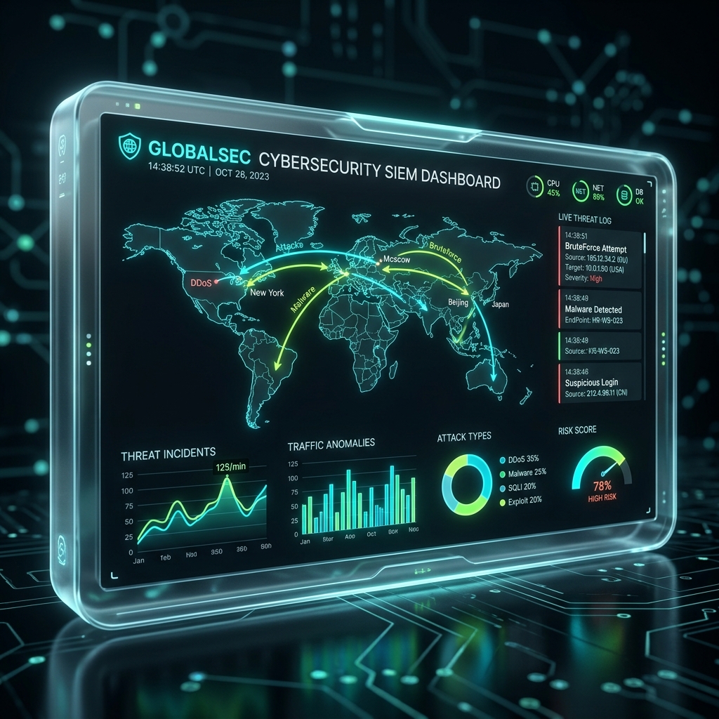 SIEM Dashboard with ELK Stack